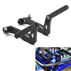 Rsktp-bla-0617 Tarazon Billet Cnc 5 Positions Adjustable For Go Kart Pedal Brake Accelerator Foot Peg