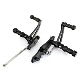 Tarazon Rsvn800-bla-0311 Vulcan 800 Cnc Forward Controls Footpegs For Kawasaki Vn800 Vn800b Classic 95-06