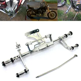 Rsvs1400-sil-golf-0901 Tarazon Forward Controls Pegs For Suzuki Intruder 1400 Vs1400 Glp 1987-04 Boulevard S83