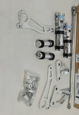 Rsvt600-sil-golf Tarazon Polished Forward Control Footpegs For Honda Shadow Vlx600 Vt600c Cd Deluxe 88-07