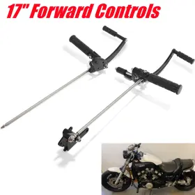 Rsya-fcvmx12-bla-fbit Tarazon Vmax 1200 Forward Controls Pegs Extension Linkage For Yamaha Vmx 1985-2007