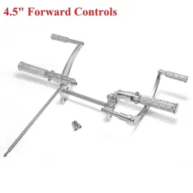 Rsya-fcxv250-pol-golfcarts Tarazon 4.5 Inch Forward Controls Pedal For Yamaha Virago V Star 250 Xv250 88-23 Xv125 97-04