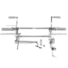 Rsya-fcxv535-bk Tarazon Aluminum Forward Controls 6 Inch Footpegs Linkage For Yamaha Virago 535 Xv535 Xv400
