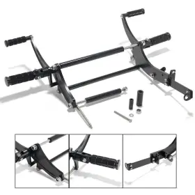 Rsya-fcxv535-bla-golf Tarazon Cnc 6 Inch Forward Controls Footpegs Extension For Yamaha Virago 400 535 Xv400 Xv535