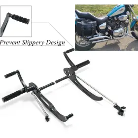 Rsya-fcxv750-bla-fbit Tarazon 6 Inch Forward Controls Extension For Yamaha Virago 1100 Xv1100 1986-1999 Xv750