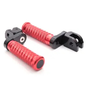 Mc1fpfg107m25bkpolerdpnw23430 Thefastgear Red Pole Rider Foot Pegs 1 Inch Extender For Razor Rambler 12 16