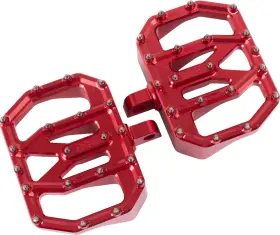 Tsc-2031-2-d Thrashin Supply Co. For Mini Aggressor Floorboards - Red Rear