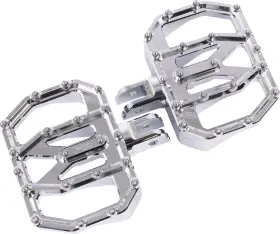 Tsc-2031-3-sf Thrashin Supply Co Chrome Mini Aggressor Front Floorboards For 2018-2025 Harley Softail Tsc-2031-3-sf Thrashin Supply Co Chrome Mini Aggressor Front Floorboards For 2018-2025 Harley Softail