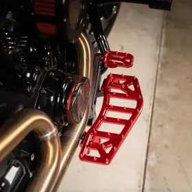Tsc-2221-2 Thrashin Supply Co. Aggressor Brake Pedal - Red Touring