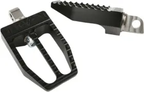 Tsc-2019-1-d Thrashin Supply Company Co. Black Militant Footpegs For Harley Male Mount