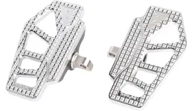 Tsc-2217-3-d Thrashin Supply Company Co Apex Fits Mini Floorboards - Chrome
