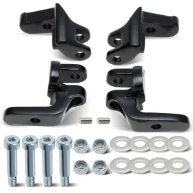 Tigersgate Tigjtb005 Driver Floorboard Relocation Brackets For 1997-2016 Harley Street Electra Glide