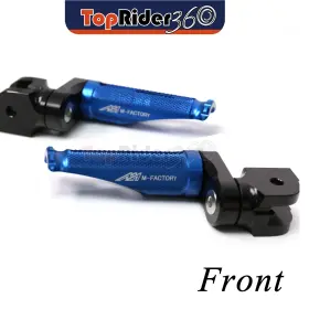 Auusfpa15025mmbkmfpbut522048f Toprider360 Blue Front Foot Pegs 25mm Lower Shinobi For Honda Cbr1000rr Fireblade / Sp 16-18 Auusfpa15025mmbkmfpbut522048f Toprider360 Blue Front Foot Pegs 25mm Lower Shinobi For Honda Cbr1000rr Fireblade / Sp 16-18