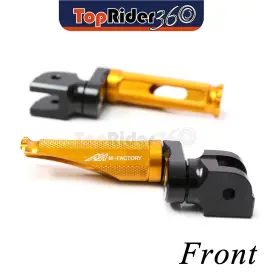 Auusfpa15025mmbkmfpgdt522043f Toprider360 Gold Front Foot Pegs 25mm Lower Shinobi For Honda Cbf600s Pc43 08-14 13 12 11 10