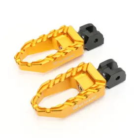 Auusfpfg3540mmbkmfpgdt5003 Toprider360 Buzz Front Rider Wide Foot Pegs Rest Gold For Honda Vtr1000 Sp1/2 Rc51 00-07