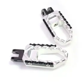 Topaufpfg12bktoursithbkt5048 Toprider360 Tour Front Rider Foot Pegs Silver For Buell Xb12r Firebolt 04