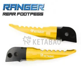 Tzfprr16bkp03kexxxussn027 Toprider360 Gold Bob Cnc Rear Foot Pegs Pedal For Buell X1 Lightning All Year