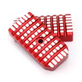 M565-a014-red Topteng Foot Pegs Driver Pedal Footrests Red Fit For Honda Rebel Cmx 300 500 2017-2020