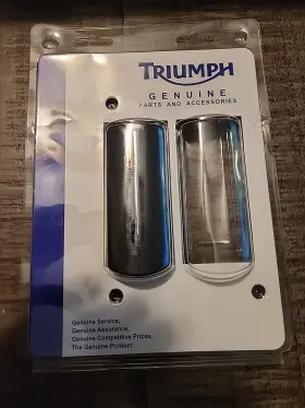 A9750523 Triumph A9750463 Chrome Highway Peg Set Only 1