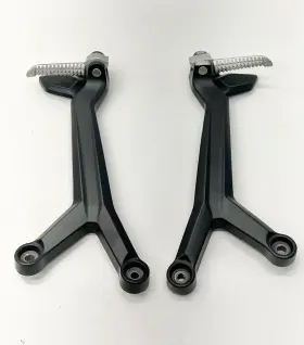 T2086605 Triumph 2021-2024 Trident 660 Left Right Rear Footrest Hanger Foot Peg Step Set
