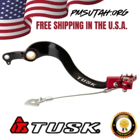 1392080038 Tusk Brake Lever 2021 2026 Honda Crf450rl Crf 450rl 450 Rl Right Foot Pedal Red