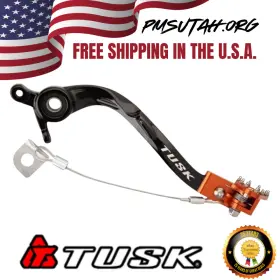 1392080050 Tusk Brake Pedal 2024 Gasgas Ex 450f Ex450f 2025 Mc 150 Mc150 Orange Foot Lever