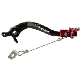 L33-5006-redba3c-7fbfeb Tusk Aluminum Brake Pedal Red Tip For Ktm 250 Sx-f Factory Edition 2015-2017