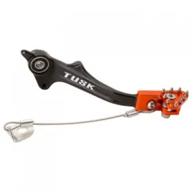 L33-5010o Tusk Aluminum Brake Pedal Orange Tip