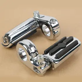 Mall2146hlo27ooo1-a Twom For Harley Touring Honda Vt 1-1/4 Inch Motorcycle Highway Crash Bar Foot Pegs Clamp