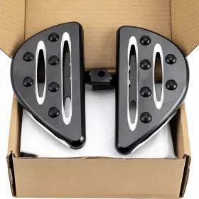 Mall2152hlooo27ooo1 Twom Us Black Rear Passenger Floorboards Footboards For Harley Road King Street Glide