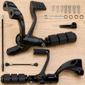 Twom Mallb422hloo25ooo2x For 2014 Harley Sportster Xl 883 1200 Forward Controls Kit Pegs Levers Linkages