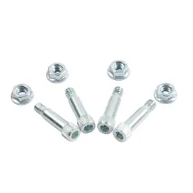 Unbranded 665897278453 Front Driver Floorboard Mount Screw With Nut Kit Fit For Harley Electra Road Glide