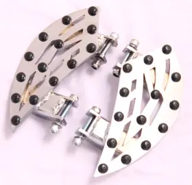Gs11 Usa-biker Rear Floorboards Footpegs Footboards 4 Harley Touring Fl Softail Road Street