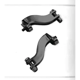 24136 V-factor Black Passenger Foot Peg Mounting Kit