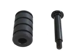 056395 V-twin For M8 Shifter Peg And Bolt In Black Finish