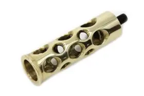 21-0288 V-twin Manufacturing Brass Swiss Cheese Holes Shifter Peg For Harley