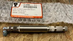 21-0580 V-twin Manufacturing Shifter Shaft Grease Fitting Harley Touring Street Road Glide Ultra Heel Toe Flh