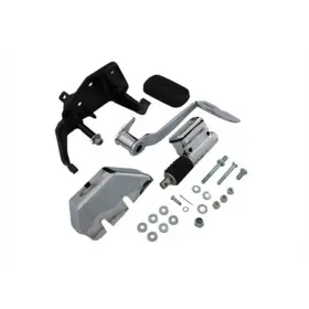 V-twin Manufacturing 22-0507 V-twin Brake Control Kit With Chrome Master Cylinder -