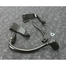 56336 V-twin Manufacturing Black Further Forward Mid-control Kit -