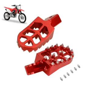 Mbf09018rd Vg Cnc Dirt Bike Foot Pegs Rest Pedal For Honda Crf150f Crf230f Crf250f Sur Ron S/x