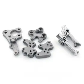M521-a002-silver Vipih Front Rider Foot Pegs Rest Footrest Bracket Fit For Suzuki Gsxr 1000 2005-2010 E
