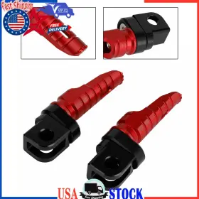 Fp-316-red Vipjq Front Footrests Foot Peg For Cfmoto 250sr 250nk 400nk 650nk 400gt 2019-2022 Red