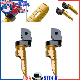 Fp-331-gold Vipjq Front Footrests Foot Peg Fit For Ducati Scrambler 400/800/1100/sport 2015-2023