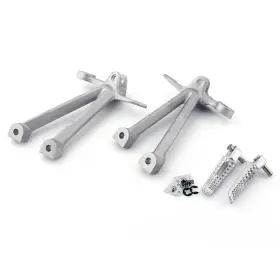 M521-a022-silver Vipjq Passenger Rear Foot Peg Footrest Hanger Assembly Fit For Suzuki Gsxr1000 07 08 E