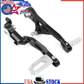 Sl037-38-si Vipjq Adjustable Silver Shift Foot Lever And Brake Pedal Fit For Bmw R1250 Gs Adv 2019