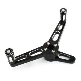 Sl044-blk Vipjq Motorcycle Pedal With Gearshift Lever Black A Fit For Sportster 883 1200 04-07