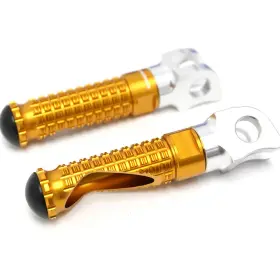 Fpfg104bkmprogdvmtop002 Vmbolt Mpro Cnc Rider Front Foot Pegs Gold For Honda Goldwing F6b 01-20 19 18 Fpfg104bkmprogdvmtop002 Vmbolt Mpro Cnc Rider Front Foot Pegs Gold For Honda Goldwing F6b 01-20 19 18