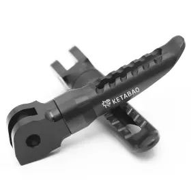 Fpfg19bkp03kebkvmtop081 Vmbolt Bob Motorcycle Rider Foot Pegs Black For 1199 Panigale S R 12 13 14 15 16