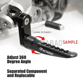 Fprr89m40bkp03kexxxvmtop287 Vmbolt Black Bob 1.5 Inch Lower Rear Foot Pegs For Tdm 900 05 06 07 08 09 10 11 12 13 Fprr89m40bkp03kexxxvmtop287 Vmbolt Black Bob 1.5 Inch Lower Rear Foot Pegs For Tdm 900 05 06 07 08 09 10 11 12 13