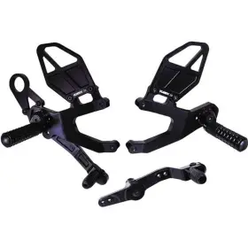 Rs184k Vortex - Adjustable Rear Set Version 2 Black